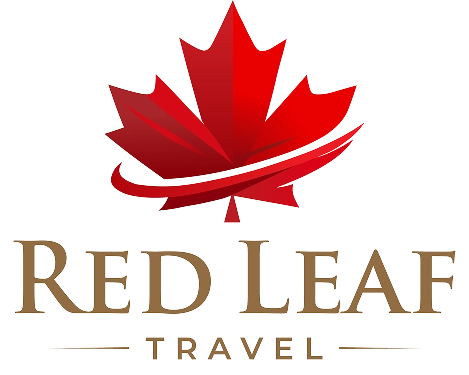 Red Leaf Travel Icon